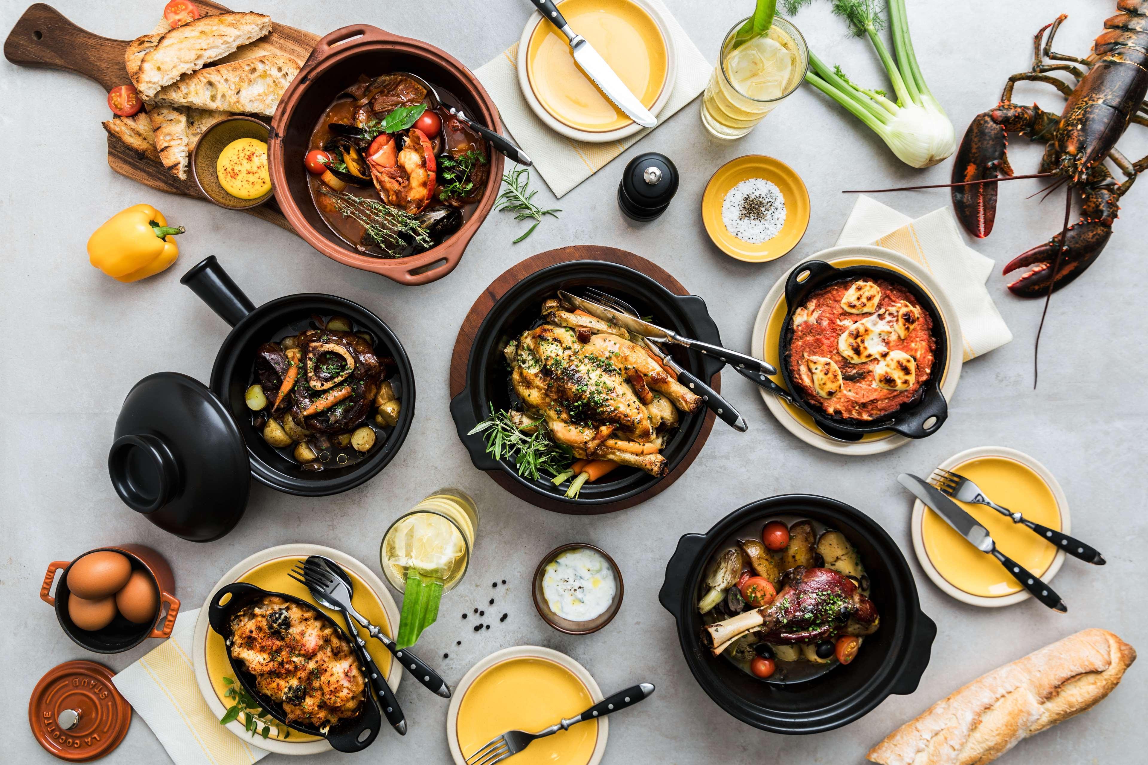 Andaz Singapore, By Hyatt Dış mekan fotoğraf A selection of French cuisine