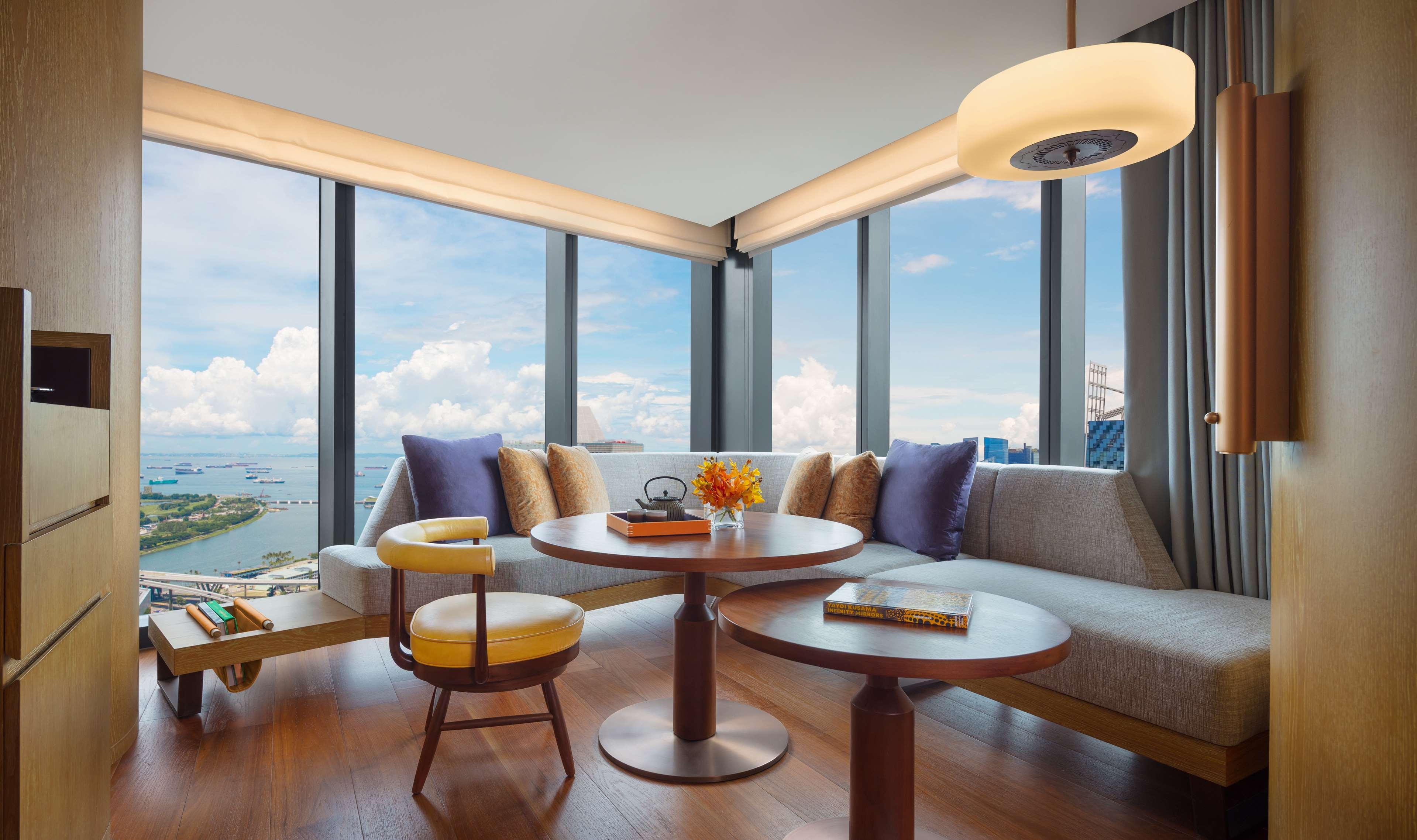 Andaz Singapore, By Hyatt Dış mekan fotoğraf A living room at the hotel