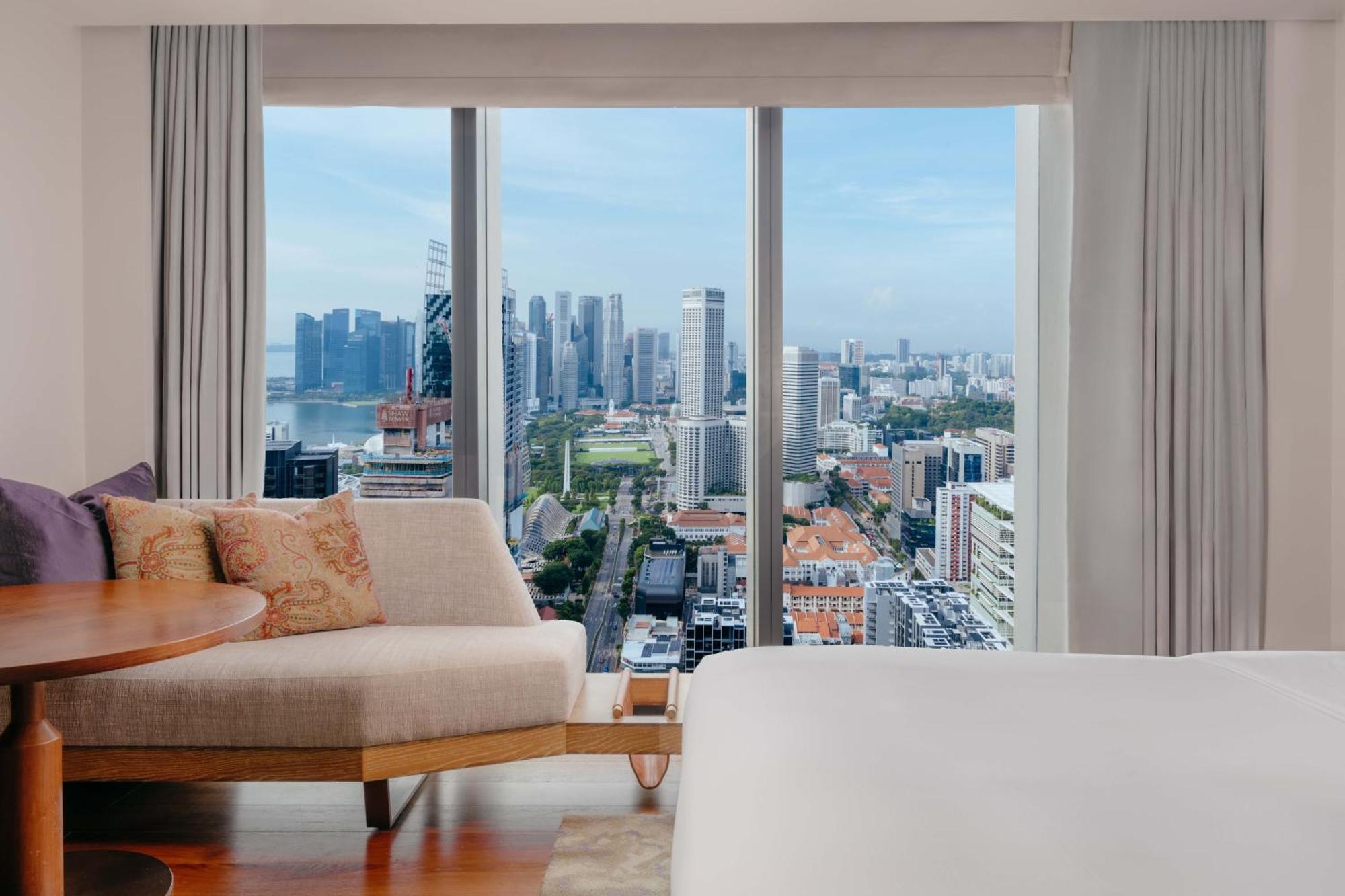 Andaz Singapore, By Hyatt Dış mekan fotoğraf View from a suite